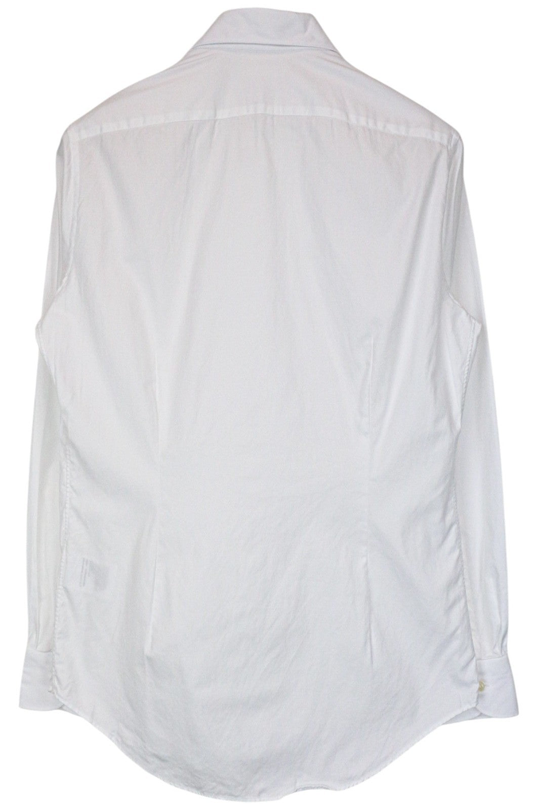 SUITSUPPLY vyriški oficialūs marškiniai 40/15 3/4 ypač ploni balti iškirpti marškiniai su sagomis 