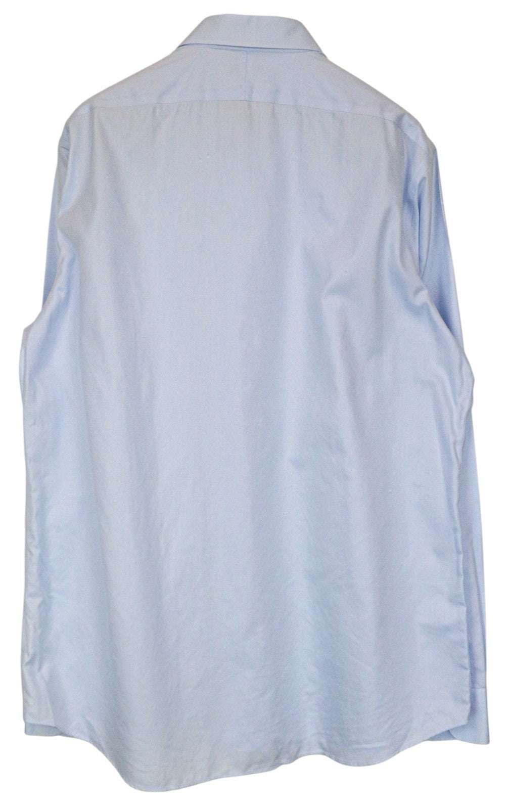 SUITSUPPLY Men's Formal Shirt 45-7/17 3/4L Slim Blue Button-Up Long Sleeve