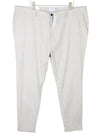 Grey Polyester Trousers