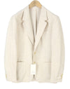 Beige Cotton Blazer