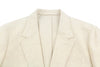 Beige Cotton Blazer