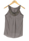 Grey Silk T-Shirt
