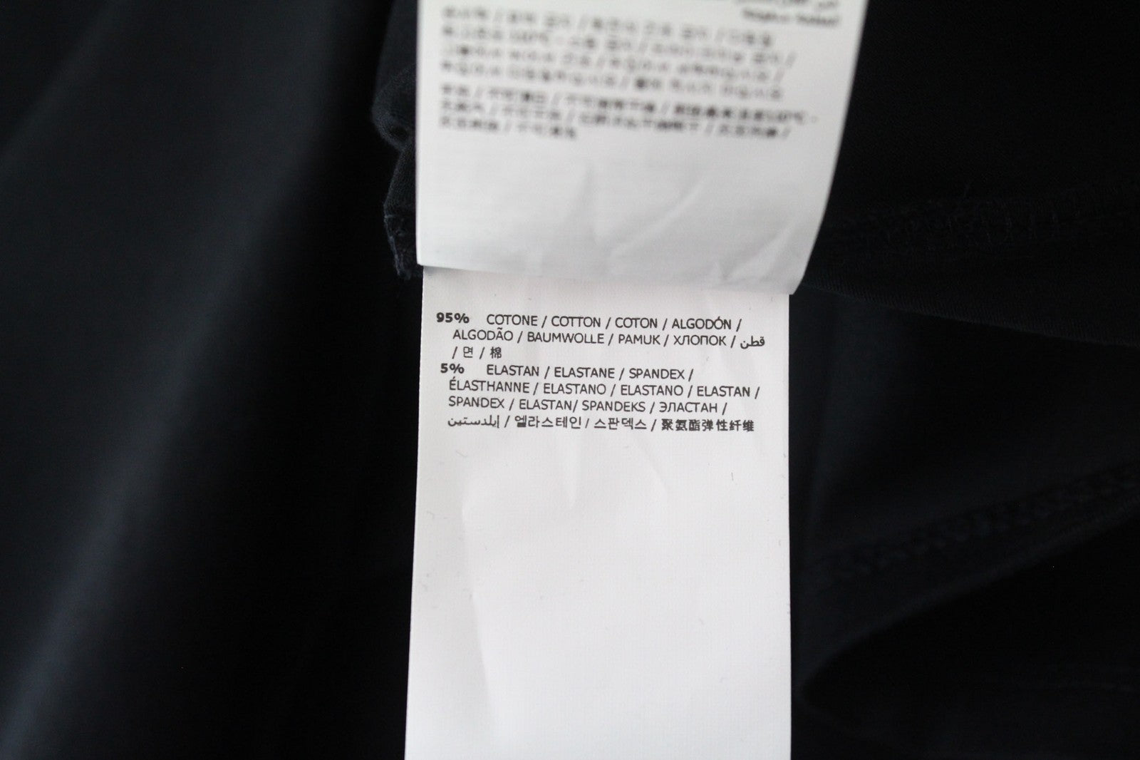 MARINA YACHTING moteriški marškinėliai L dydžio, juodi, apvalia kaklo iškirpte, megztinis su cirkoniais 