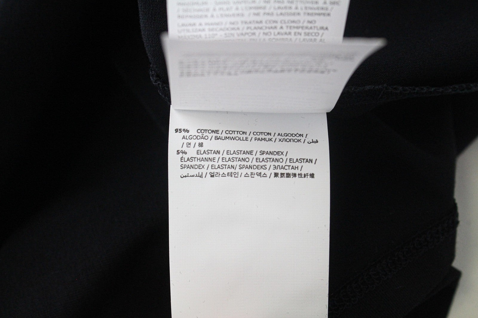 MARINA YACHTING moteriški marškinėliai S dydžio, juodi medvilniniai, apvalios iškirptės ir megztiniai su cirkoniais 