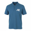 Blue Cotton Polos