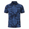 Blue Cotton Polos