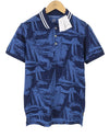 Blue Cotton Polos