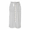 White Viscose Skirt