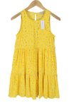Yellow Viscose Dress