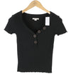 Black Cotton T-Shirt