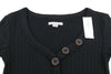 Black Cotton T-Shirt
