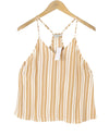 Beige Viscose T-Shirt