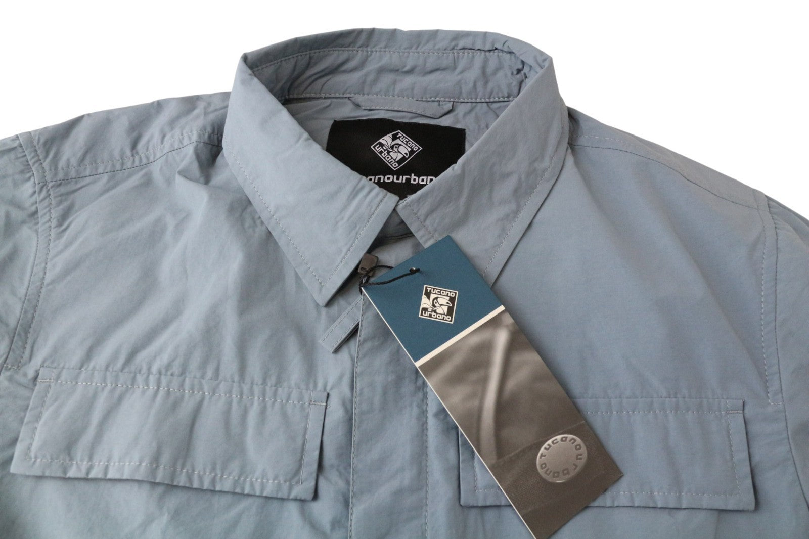 TUCANO URBANO Albertina moteriška motociklininko striukė, šviesiai mėlyna, medvilnės mišinio striukė, EU42 