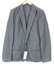 RICHMOND vyriškas švarkas 48 pilkas, lengvas, vienaeilis, be pamušalo 