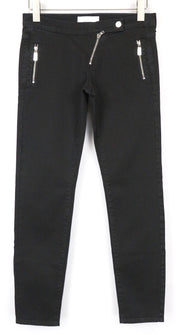 FRANKIE MORELLO Mekbuda Women's Jeans W26 Slim Skinny Black Cotton Stretch