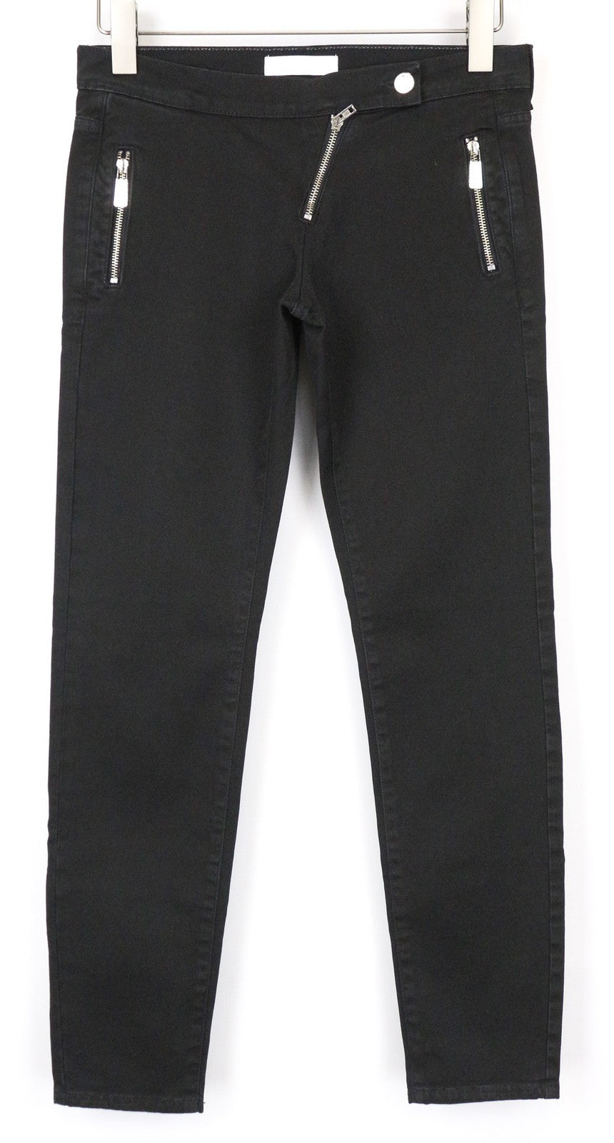 FRANKIE MORELLO Mekbuda Women's Jeans W26 Slim Skinny Black Cotton Stretch