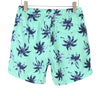 Blue Polyester Swimwear