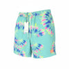 Blue Polyester Swimwear