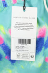 Blue Polyester Swimwear