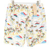 White Cotton Shorts
