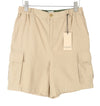 Brown Cotton Shorts
