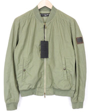 RICHMOND vyriška striukė 48 žalia, lengva, užtrauktuku, ilgomis rankovėmis, vienaeilė 