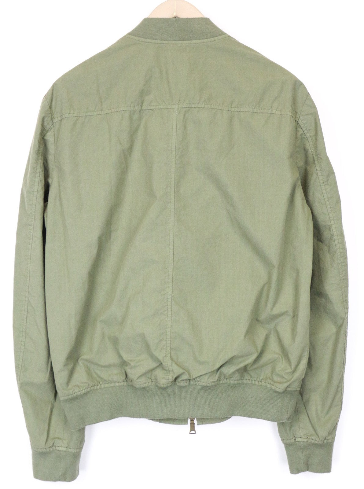 RICHMOND vyriška striukė 48 žalia, lengva, užtrauktuku, ilgomis rankovėmis, vienaeilė 