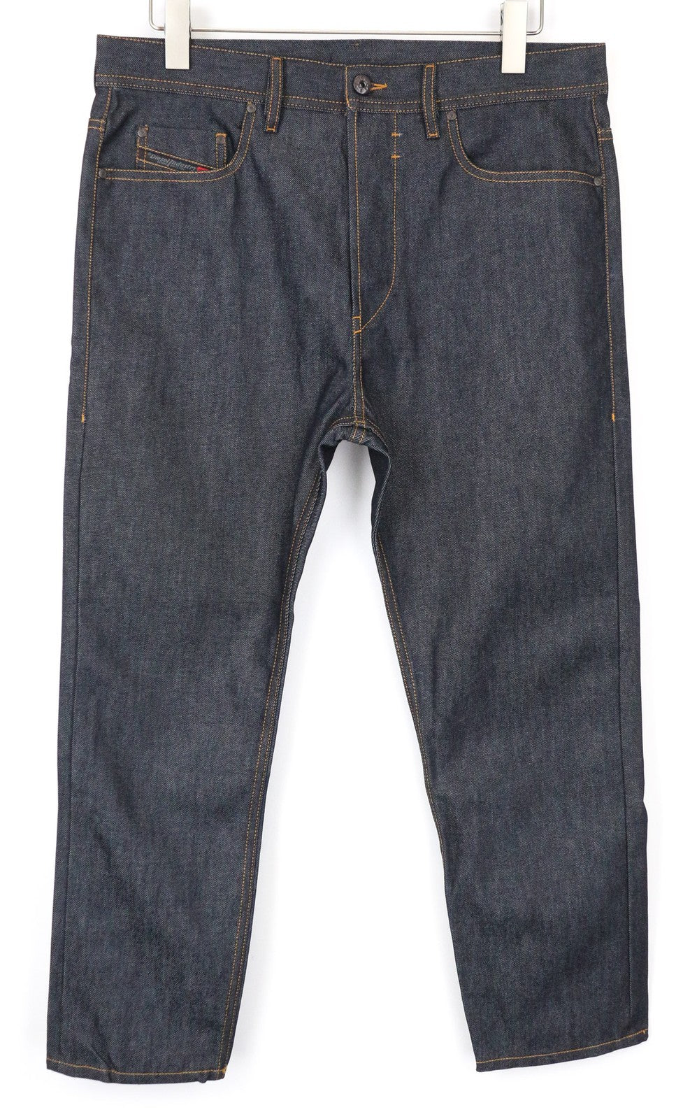 DIESEL Rhial-R R8E50 Men's Jeans W32/L32 Slim Carrot Fit Dark Blue Cotton