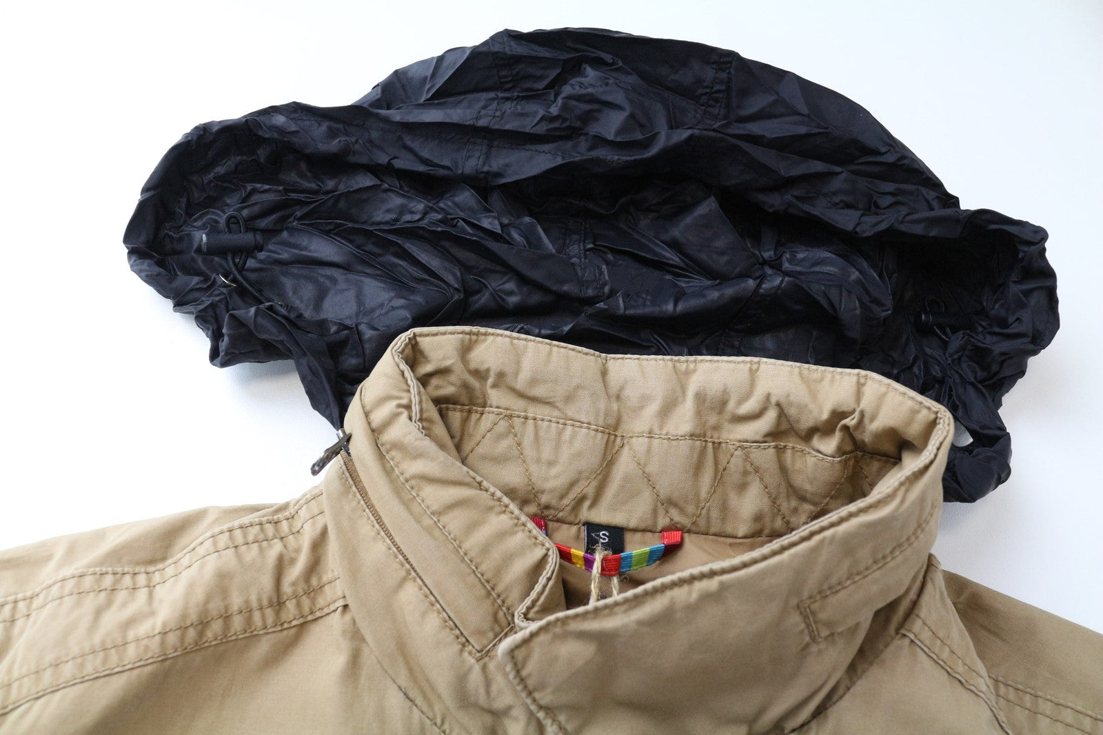 TUCANO URBANO Douz vyriška striukė S ruda su gobtuvu, medvilnine užtrauktuku, pamušalu ir motociklams 