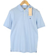 Blue Cotton Polos