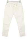 Jeans Rugger Slacker White