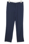 Blue Viscose Trousers