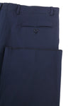 Blue Viscose Trousers