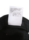 Black Cotton Cap