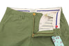 Green Cotton Shorts