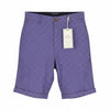 Purple Cotton Shorts