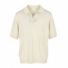 Beige Linen Polos