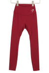 Red Polyester Leggings