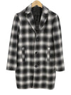 Black Polyester Coat