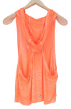 T-Shirt Crop Hoody Vest
