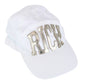 White Twill Cap