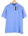 Blue Cotton Polos