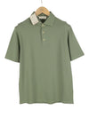 Green Cotton Polos