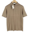 Brown Cotton Polos