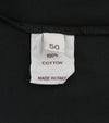 Black Cotton Polos
