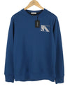 Blue Cotton Sweatshirt