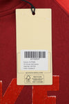 Red Cotton Hoodie