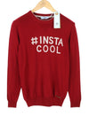 Red Knit Jumper