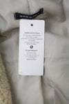 Beige Polyester Coat
