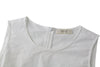 White Twill Top